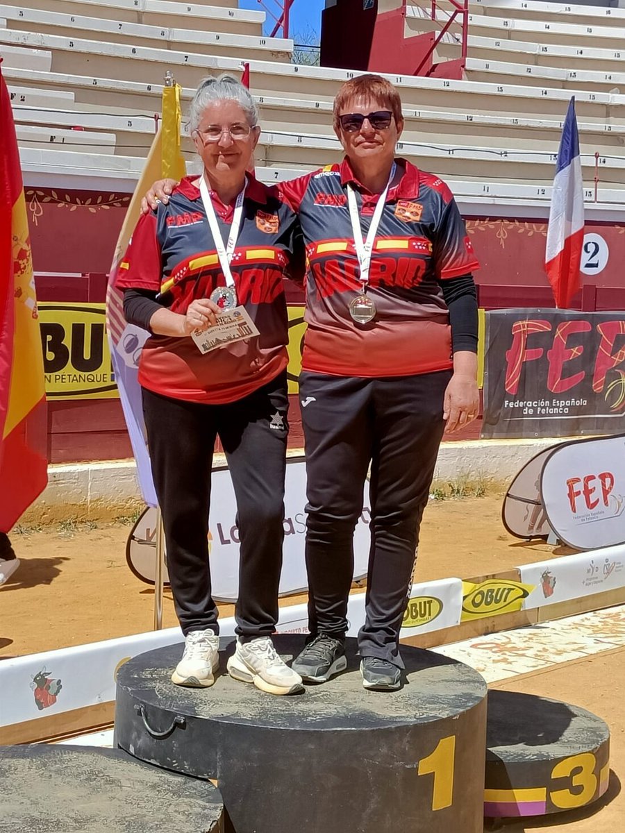 Campus_SEAS's tweet photo. 📣 Nuestra compañera, Teresa Luquín y su compañera Marga Vicens, ganadoras del Open Internacional de la Comunidad de Madrid de Petanca.

Teresa, de parte de todos tus compañeros: ¡Muchísimas felicidades! 🏆

#WeAreCampusSEAS https://t.co/V64CTARR1c