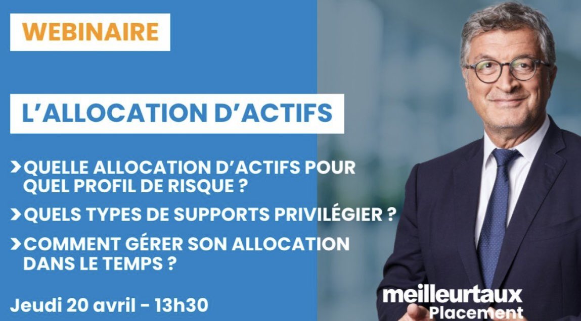 C’est parti !
<a href="/Meilleurtaux_pl/">Meilleurtaux Placement</a> lance une gestion pilotée par <a href="/marcfiorentino/">Marc Fiorentino</a> particulièrement innovante !
Retrouvez notre webinaire sur :
youtube.com/watch?v=9qMlMW…
#assurance #placement