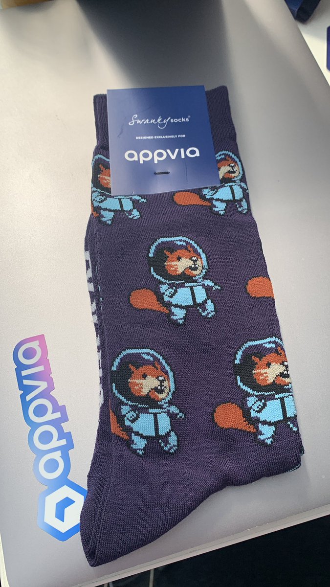 Best socks at #KubeCon2023 #KubeCon 🧦🦫 very comfy and sustainable with bamboo instead of cotton!