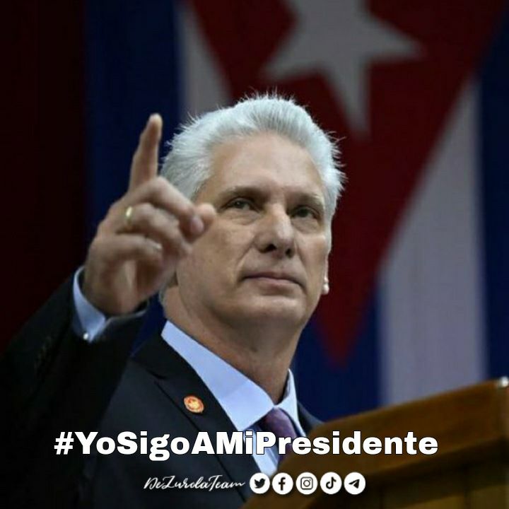 Buen día mi hermosa isla hoy es otro día para celebrar está de cumpleaños nuestro presidente que en el día de ayer salió reelecto para conducir los destinos de nuestra patria el mejor regalo: seguir aportando #YoSigoAMiPresidente 
<a href="/YanetsyCubana/">Yanetsy Rodríguez Sampson🇨🇺</a> <a href="/MalenaDeCuba/">Malena Mesa Olivares</a> <a href="/amazonacubana/">@AmazonaCubana</a>