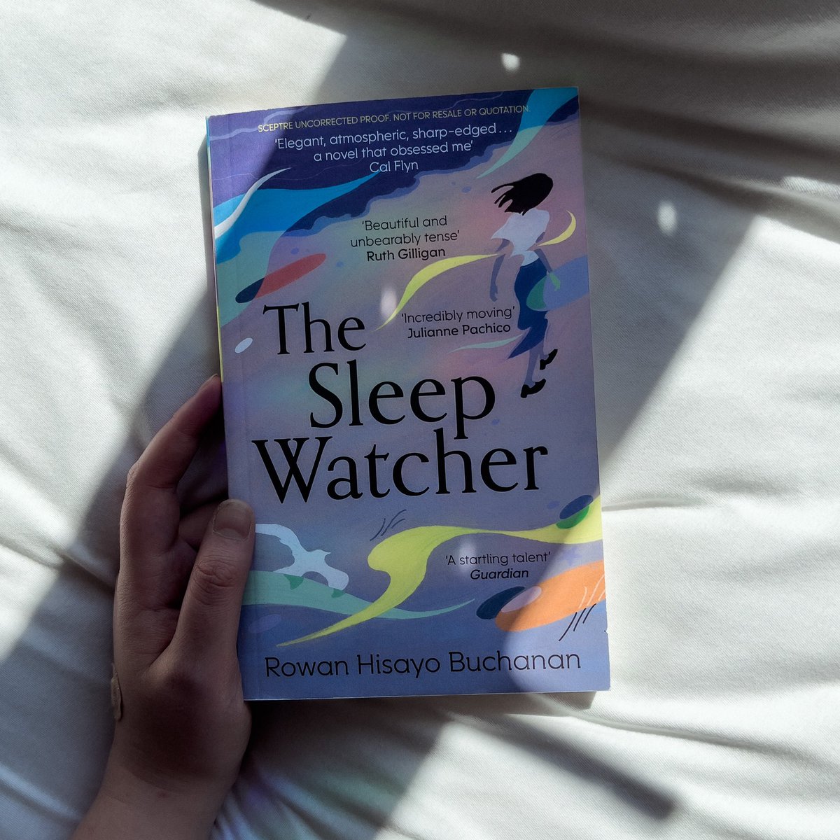 Ad: pr product

Thank you @SceptreBooks for sending me a gorgeous copy of #TheSleepWatcher by @RowanHLB - OUT TODAY 🥳