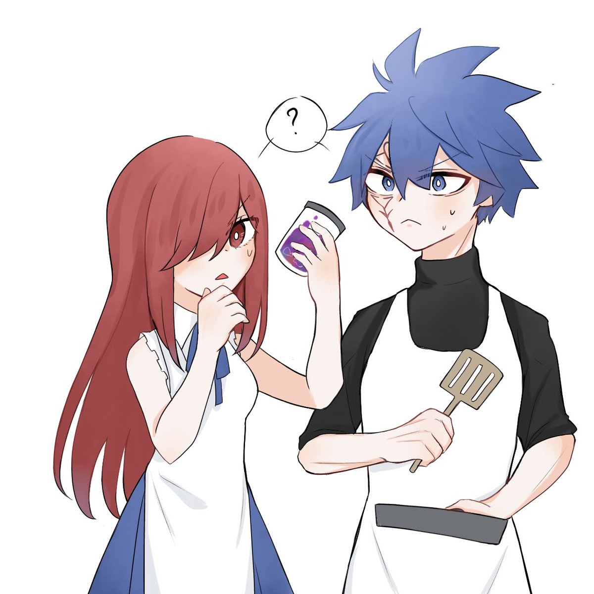 COOKING TOGETHER
They got a weird cooking material after doing mission XD
#Jerza #FairyTail