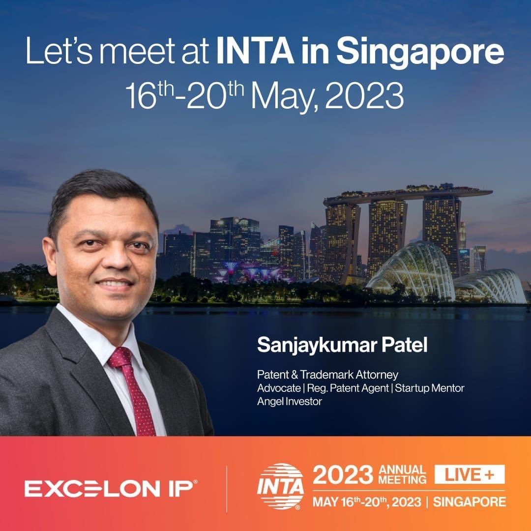 sanjaykumar_ipr's tweet photo. I am excited to announce that I am attending the International Trademark Association (INTA) 2023 Annual Meeting. drop a mail to ipr@excelonip.com or schedule at https://t.co/1cAeD2Efp6
#intellectualproperty #INTA2023 #iplaw #trademark #patent #networking #excelonip #inta https://t.co/j8F0Cmjw2u