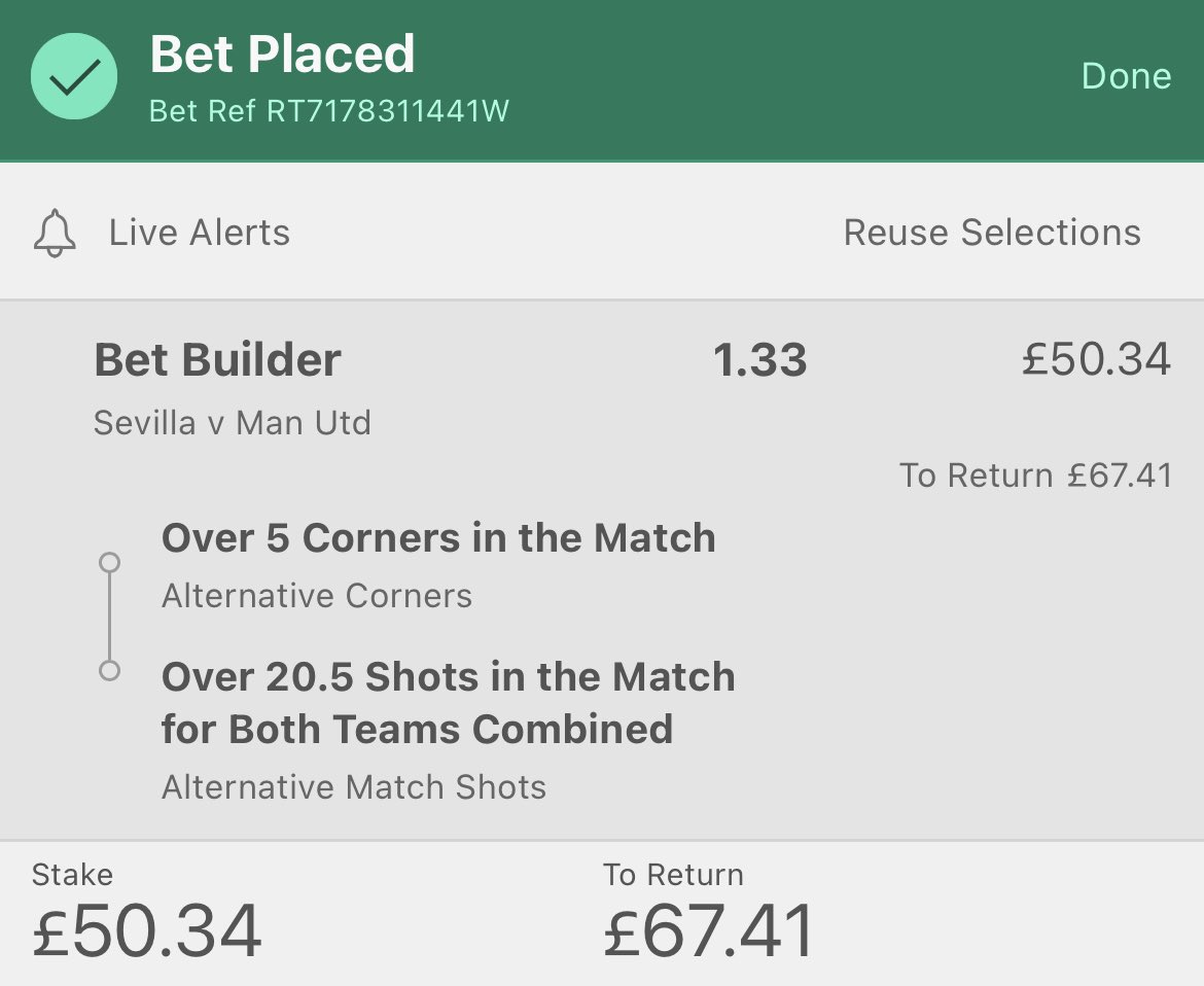 Savvvo7's tweet photo. 🚨BET 3🚨
Turning £25 - £500 in just 10 bets.
#GamblingTwitter https://t.co/8oYtnw3D1D