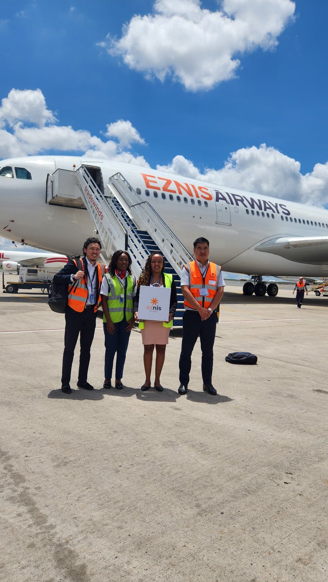 We are excited about the partnership with <a href="/EznisAirwaysLLC/">Eznis Airways</a>  and Safe Air (SAC) as they operate the A330 to new destinations from Nairobi, Kenya.