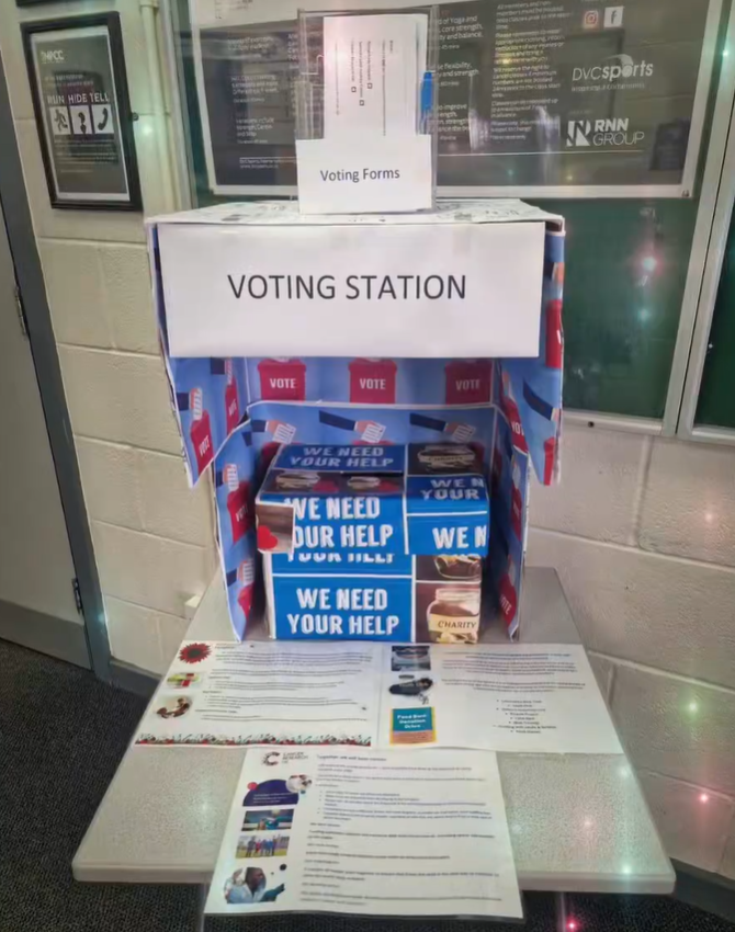 Who are you going to vote for?!

Rotherham Hospice
Swinton Lock Activity Centre
Cancer Research UK

Cast your vote at our reception now to decide who we fundraise for, for the next 12 months! 🥳🗳️

#dvcsports #charity #rotherhamhospice #swintonlockactivitycentre #canceresearchuk