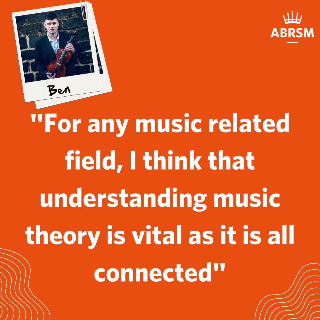 Have you caught up on our latest Music Theory blog yet? 💬

We loved chatting with Ben, and hearing his thoughts on how Music Theory has made him a well-rounded musician:  bit.ly/3KXD2au ✅