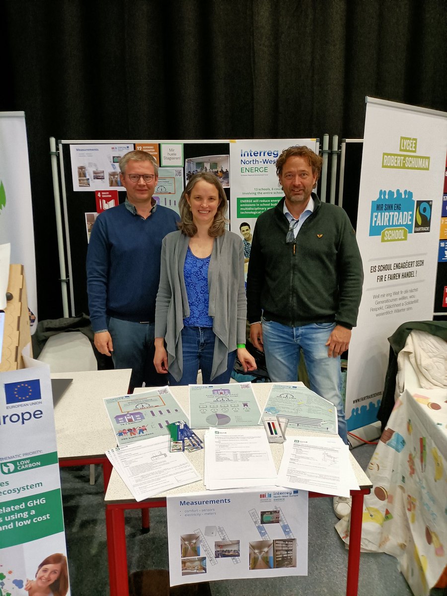 <a href="/EnergeNwe/">ENERGE_NWE</a> project getting a great response in the #BNE fair with <a href="/uni_lu/">uni.lu</a>, <a href="/R2MSolution/">R2M Solution</a>, Lycée Technique du Centre &amp; <a href="/uniofgalway/">Ollscoil na Gaillimhe | University of Galway</a>  organized by Education Ministry <a href="/gouv_lu/">GouvernementLU</a>. #education #Sustainability <a href="/INTERREG_NWE/">Interreg NWE</a>