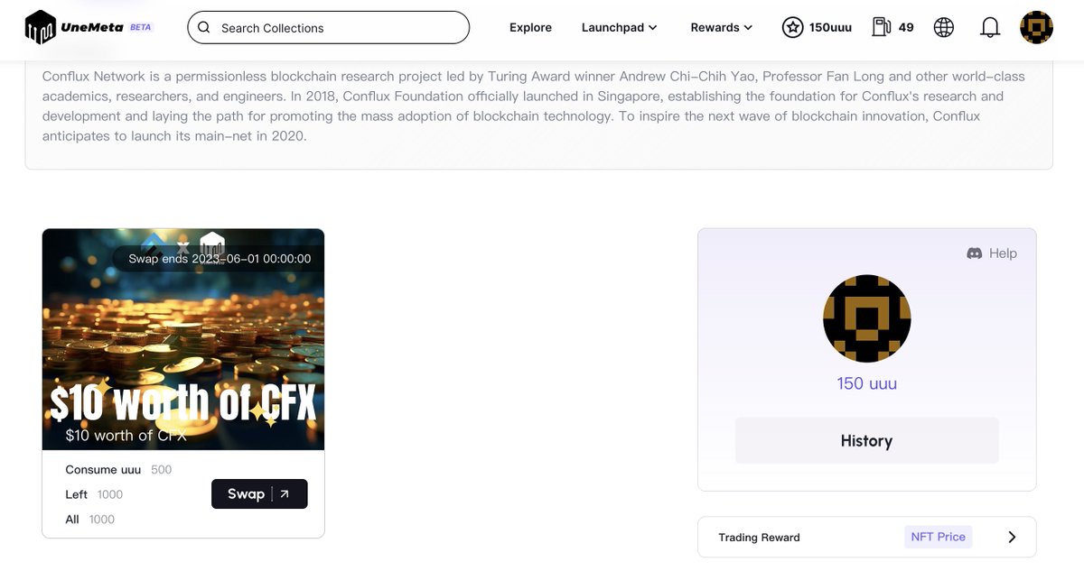 UneWeb3's tweet photo. 🙌Hey hey hey! Second surprise!

UNE is proud to partner with @Conflux_Network , thank them so much for supporting us!🫶

🫡It's an honor to work with such great Web3 builders! For this reason we are once again offering "$10,000" worth of prizes online!

First come, first served! Enter now!🏃‍♀️
🔗: https://t.co/l2UiVqewG1 

 RT♻️ ➕ Like❤️, you know😉