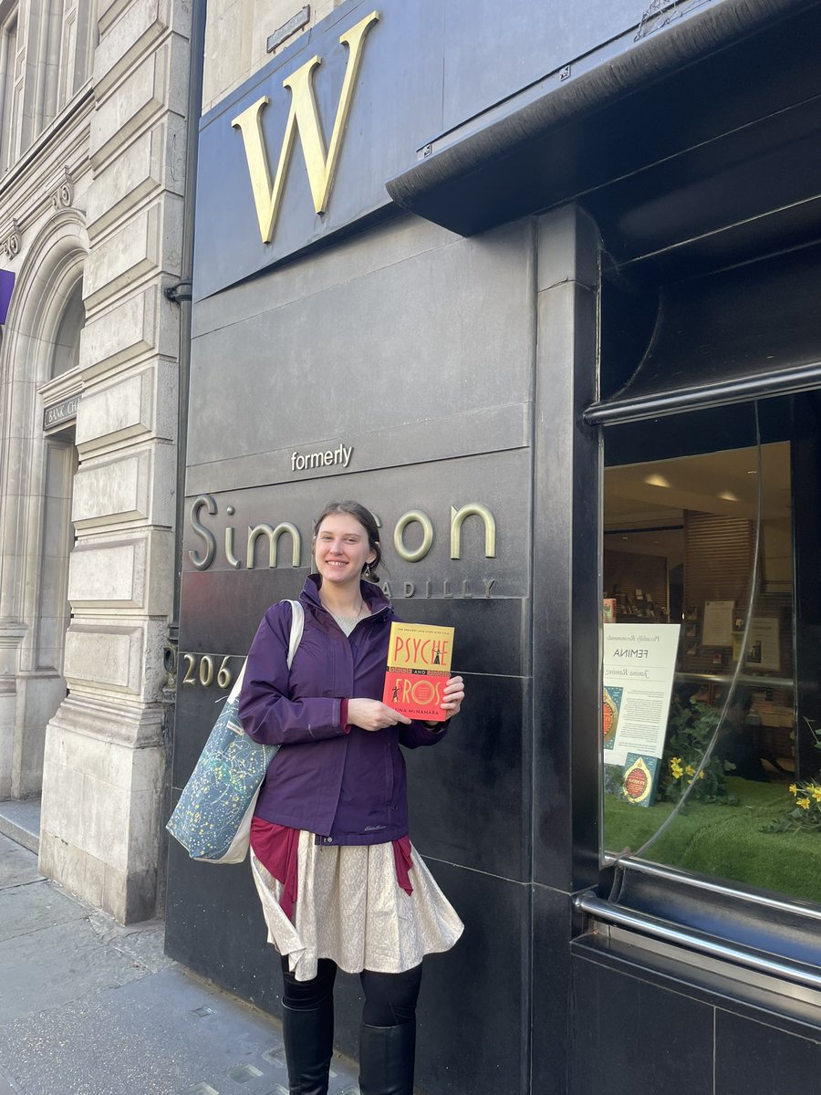Thank you so much to Mark @WaterstonesPicc for taking the time to chat to @McnamaraLuna about her brilliant new novel #PsycheAndEros- out 25th May. #mythretellings #historicalfiction #feministfiction @orionbooks