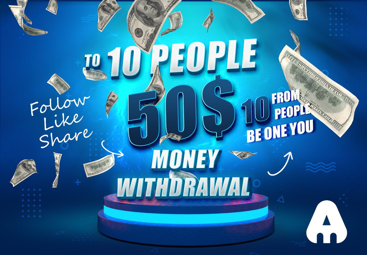 We're giving away $500, 10 lucky winners will win ($50 each) 🔥

To participate;
- Follow @asiliumorg
- Like &amp; RT

Duration: 7 days, we will make great jobs with our community! Let's begin 🎉 #Giveaway #Giveaways #NFTs #NFT