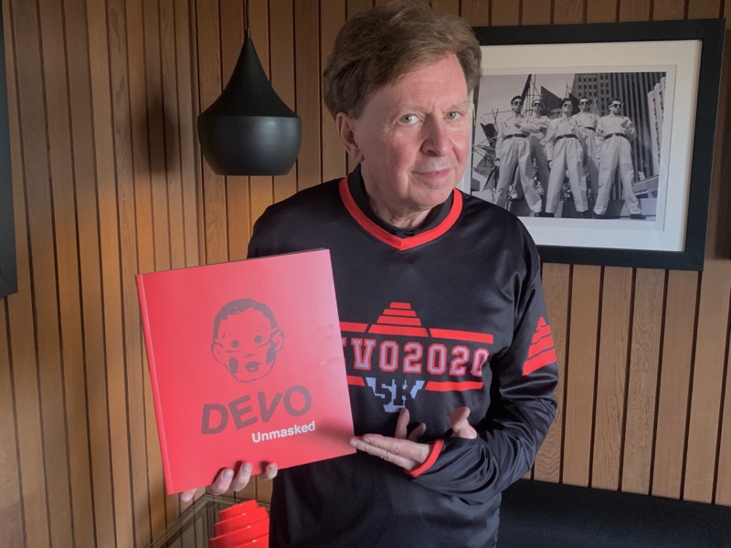 rocket88books's tweet photo. Would you buy a new book from this man?
Fifty years after the first @DEVO gig, founder @Gvc3Casale unmasks (you must flip it)… https://t.co/rlf8xzj2l2 
#arewenotmen #wearedevo #devowasright https://t.co/yYRKhmKnoZ