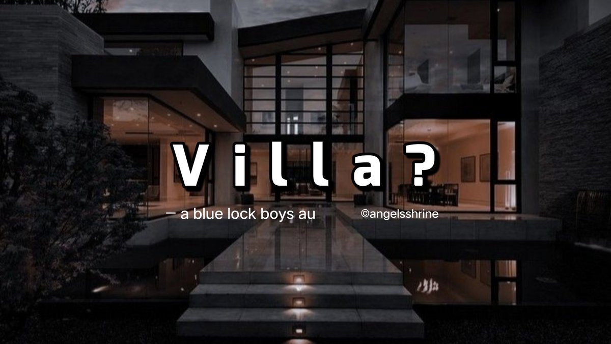 angelsshrine's tweet photo. #bluelock #bllk horror AU

— VILLA?

Niatnya healing, malah berujung sinting. Akankah mereka semua keluar dengan keadaan bernyawa? https://t.co/CrH1apagGP