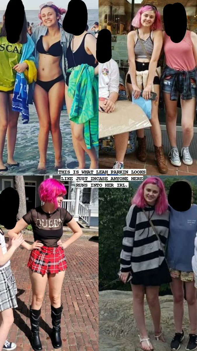 PinkFluffyLion's tweet photo. LEAH PARKIN from Midlothian VA is a rapist who was hiding in the ST fandom under the name gayerthings11 since last year. Please b00st this as much as possible so people will recognize her if she comes back.

(other names: pinkfluffylion, elumaxn, elmaxruinedme, dontmesswithducks) https://t.co/dDpBi5auYB