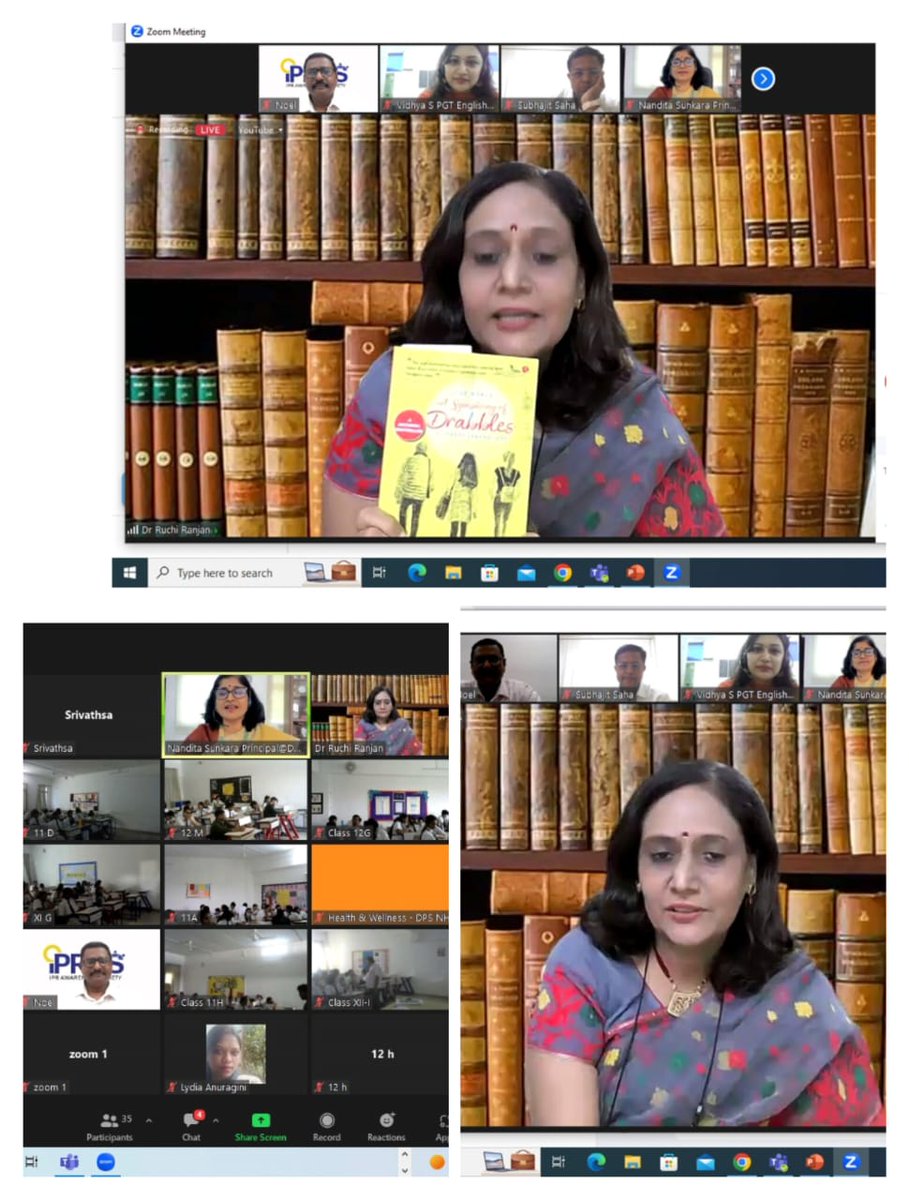 IprasSociety's tweet photo. IPRAS first program today. Thanks to Dr. Ruchi Ranjan mam for igniting young minds of DPS Nacharam on the eve of World Book and copyright day to be celebrated on 23 April. Cheers #IP4ALL #Copyrights #worldbookncopyrightday @DPSNacharam @Subbusaha1 @RuchiRanjan @noelrobi https://t.co/MBO0hBpcgP