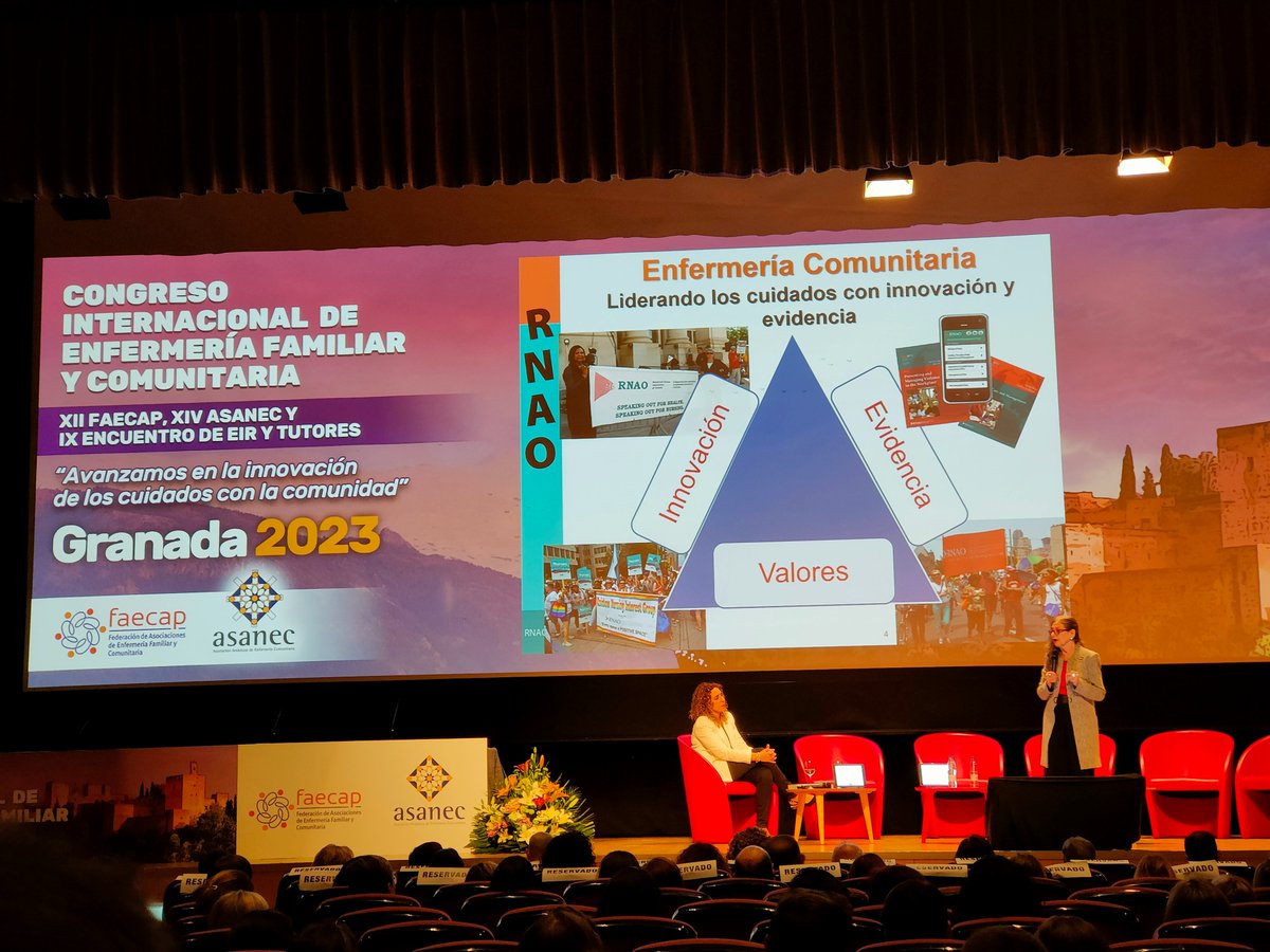 EFEKEZE's tweet photo. 🗣️Conferencia Inaugural de 
@DorisGrinspun @RNAO 
¡Un lujo de Congreso! 
🗣️#enfermería como «agente del cambio social» basada en la #BPSO #EnfermeríaFamiliaryComunitaria #asanec23 #faecap23 #EFyC #Enfermeras #liderazgo 
@Judd___ @ArrateItu @BruguesAlba https://t.co/fIbXd0KHOh