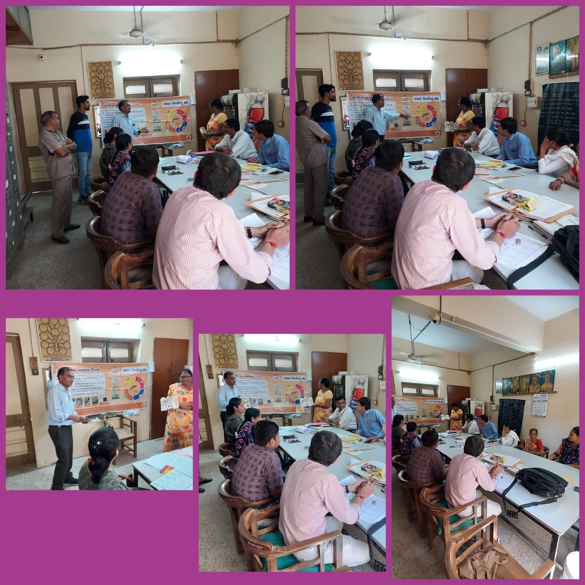 SbccGrup's tweet photo. મલેરિયા ઝુંબેશ અંતર્ગત    શાળા આચાર્ય શ્રી તથા  શિક્ષક સ્ટાફ સાથે  મિટિંગ  તેમજ વિશ્વ મેલેરિયા દિવસ અંતર્ગત  વિસ્તૃત ચર્ચા કરવા મા આવી .@SbccAhmedabad https://t.co/tQF1IPGq2h