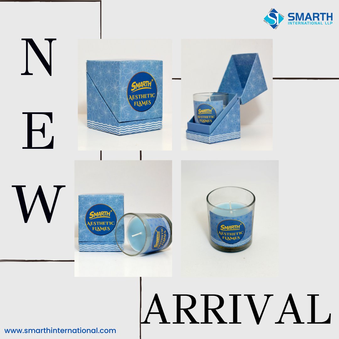 Internat1Smarth's tweet photo. We're so excited to share with you all the new arrivals we've been working on! Our newest designs and collections are finally here.   Available Now: https://t.co/yVLPXT7O8v    #smarthinternational #SILLP #newarrival #newcandle #ordernow #shopnow #newproduct #new #smallbusiness https://t.co/mFIwIxM7Il