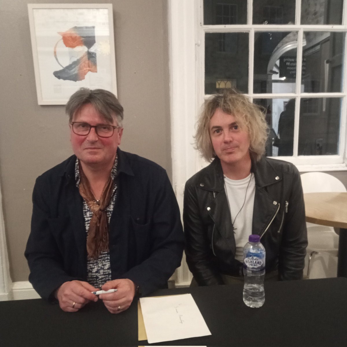 Amazing to have the Poet Laureate himself, Simon Armitage, visit and perform last night at @stamfordarts
#poetry #spokenword #Stamford #SimonArmitage 
The #poetlaureate meets the #stamfordpoetlaureate