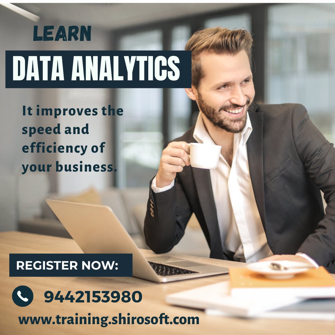 TrainingShiro's tweet photo. Shiro Software Solutions is a Software Development Company and a Training Institute providing courses in #PHP #Python #Java #WebDesigning #SEO #Wordpress #GoogleAnalytics #datascience #dataanalytics #dataanalyticwithpowerbi #dataanalyticswithexcel #SQLfordataanalytics. https://t.co/qlqHunk2wB