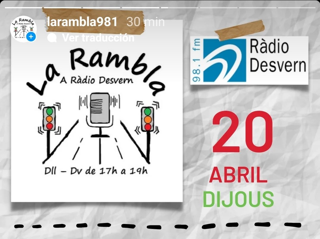larambla981's tweet photo. 📆#20Abril Avui tenim...

🚦#MobilitatInternacional. Els joves de l'intercanvi a Geòrgia explicaran la seva experiència 
🚦#Xarxa06 de Sant Just. El joc en l'entorn familiar
🚦#Entrevista al Club Literari de l'@AteneuSantJust. 'Festa de la Paraula' per Sant Jordi

@santjustcat https://t.co/Q7LOPEuPJL