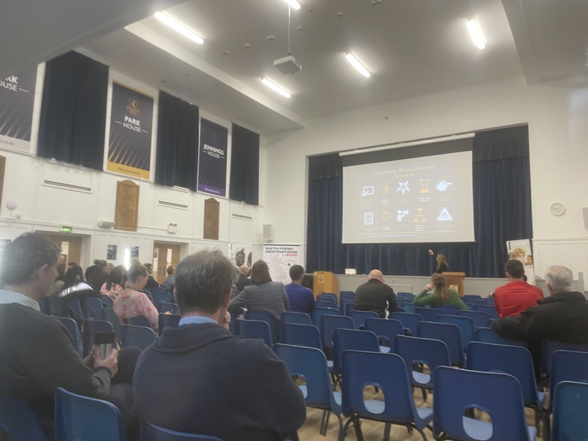 Great T&amp;L briefing today ⁦<a href="/verulamschool/">Verulam School</a>⁩ on making adaptations #EveryoneATeacherOfSend #InclusiveForLife #VerulamForLife