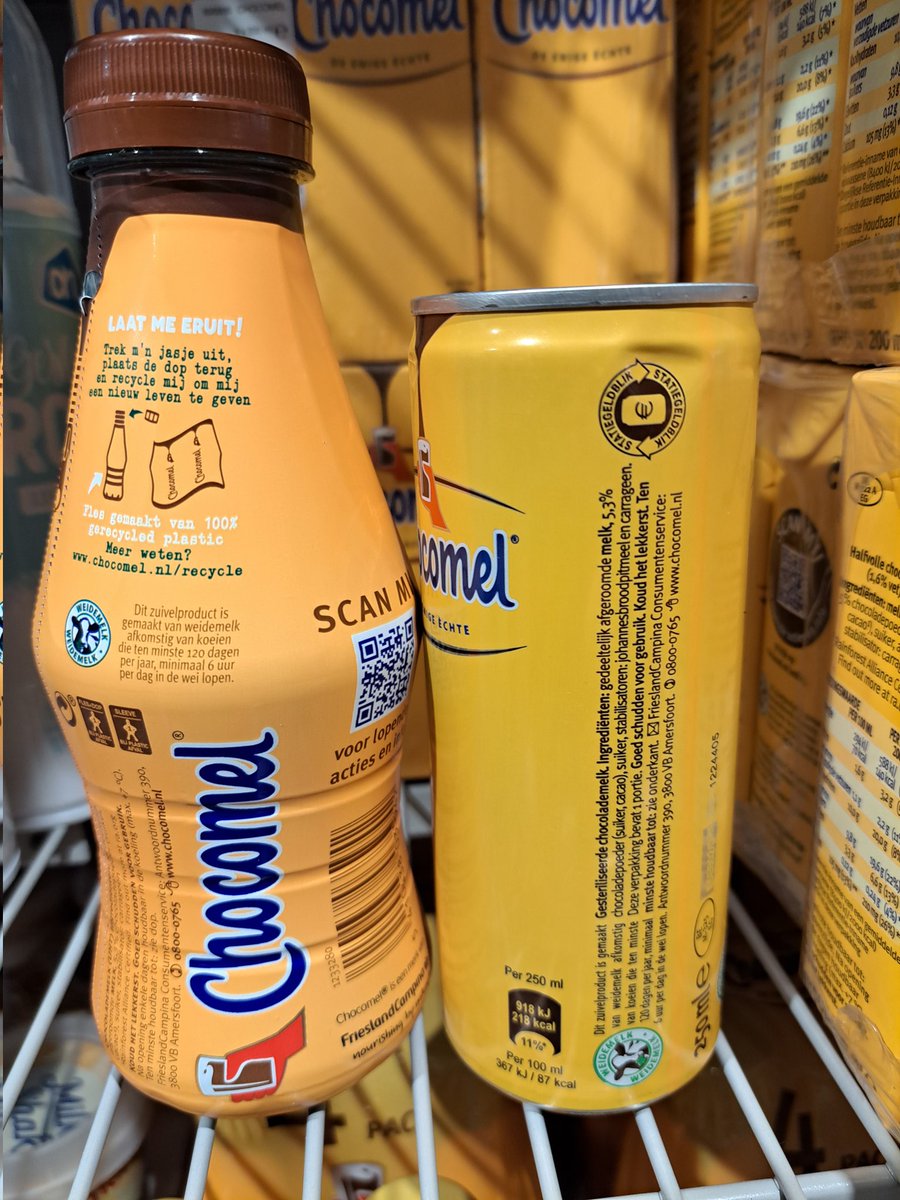 Waarom op het plastic flesje geen #statiegeld en op het blikje wel statiegeld?

#dtv

Kom op <a href="/FrieslndCampina/">FrieslandCampina</a>, toon eens leiderschap‼️

➡️ Voer ook statiegeld in op jullie plastic flesjes.

"Niet omdat het moet, maar omdat het kan"
[<a href="/Tele2Nederland/">Tele2Nederland</a>]

#OnTheWayToPlanetProof