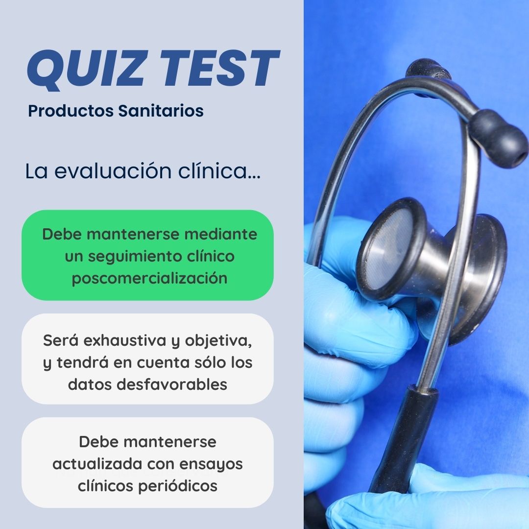 #QuizTestOmologic | 🤔 ¿Cómo debe mantenerse una evaluación clínica en la fabricación de un producto sanitario?

✅ ¡Conoce a continuación la respuesta correcta!

🌐 omologic.es
📱 958 053 958

#Omologic #MedicalDevices #ISO13485 #ProductosSanitarios #Actualidad