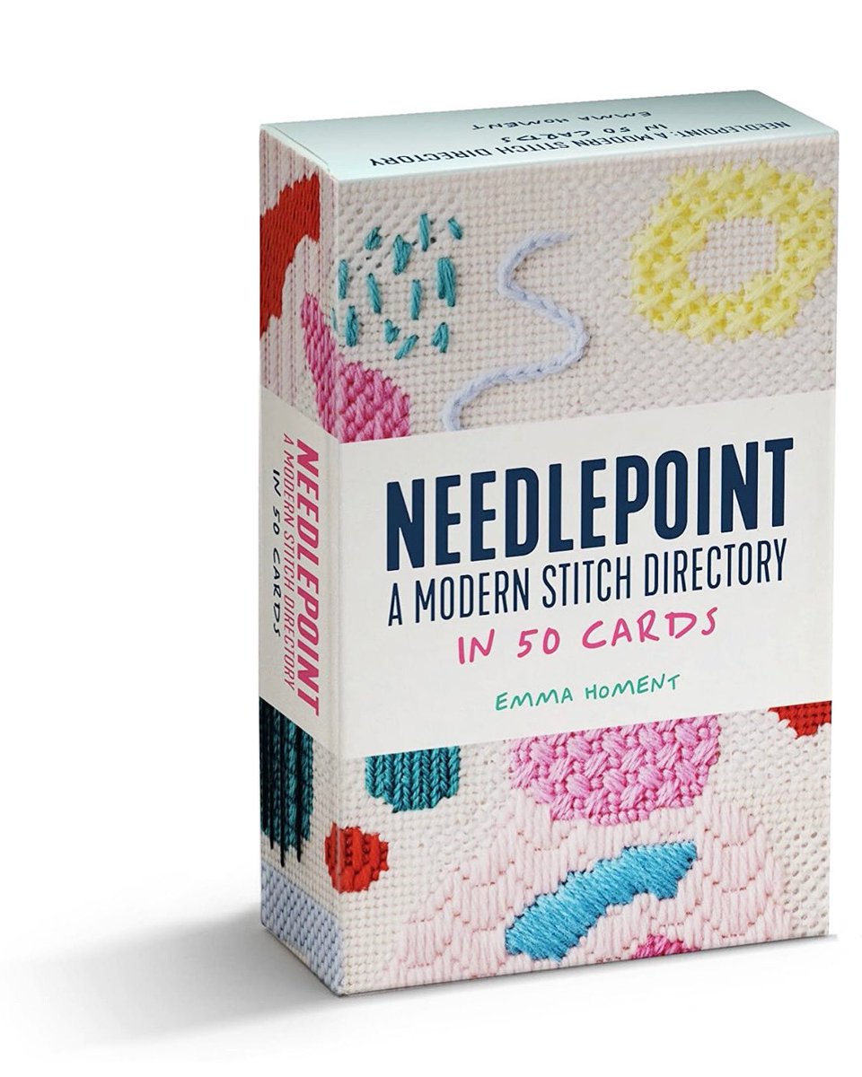 TheMakersMarks's tweet photo. I’m excited to share my book is getting a spin-off. We’ve chosen 50 of the stitches to form a neat little card pack. 

Perfect to pop a few in your project back when you’re on the go &amp; heading out to stitch club. 

Pre-orders are open now on all online booksellers. 
#needlepoint https://t.co/fPYo6KeYAN