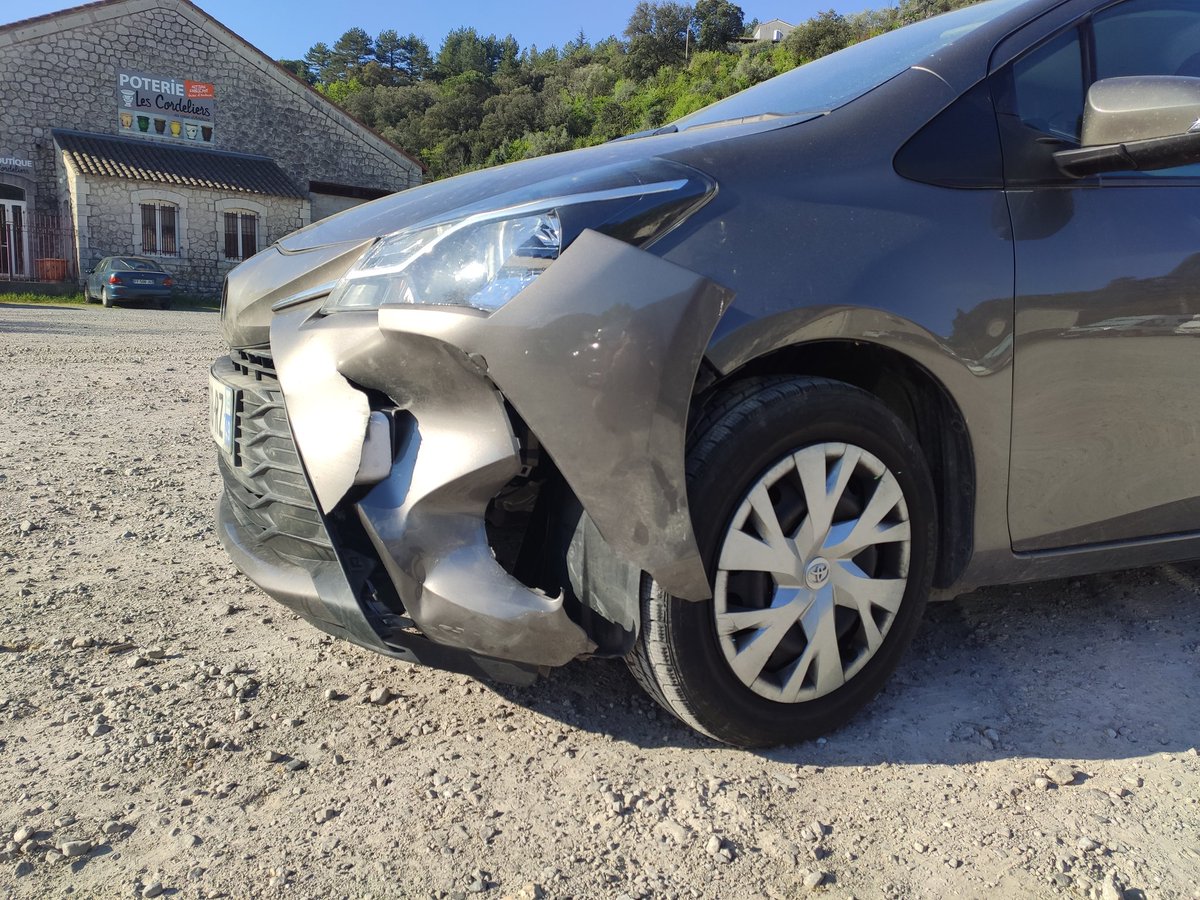 SimonDecrypte's tweet photo. Sanglier 1 - Voiture 0
Qui dit mieux ? https://t.co/i8pB4AoHsC