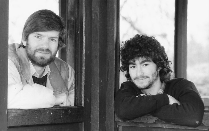 BinaryPJ's tweet image. 4 years ago today we lost Rupert, a beautiful person.

Here&apos;s us from an 80&apos;s games promo shoot. I am the one underneath all the hair.

Thinking of you too, @opusfive