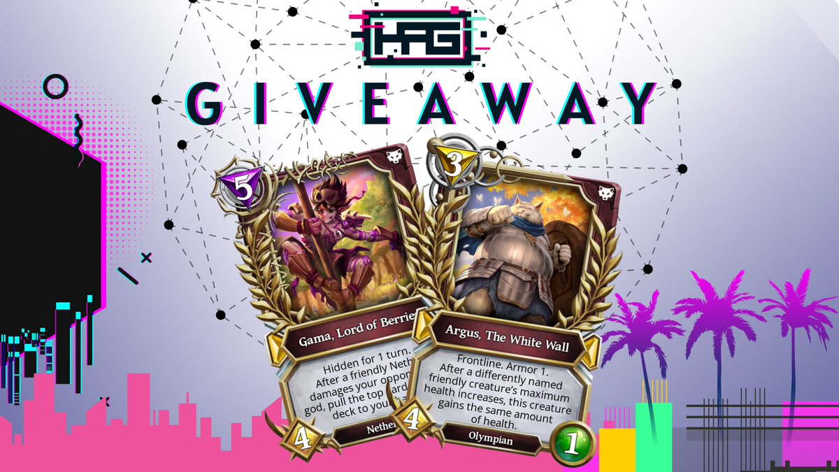 KAG_Team_'s tweet photo. It's giveaway time folks! 🎁

What better way to start the day than with a giveaway ?! 

We are hosting a @GodsUnchained giveaway and raffling away 2 legendary cards from the new Expansion Set Band of the Wolf 🐺🐺

How to enter in the comments below ⤵️ GL https://t.co/Luci6Q8d3M