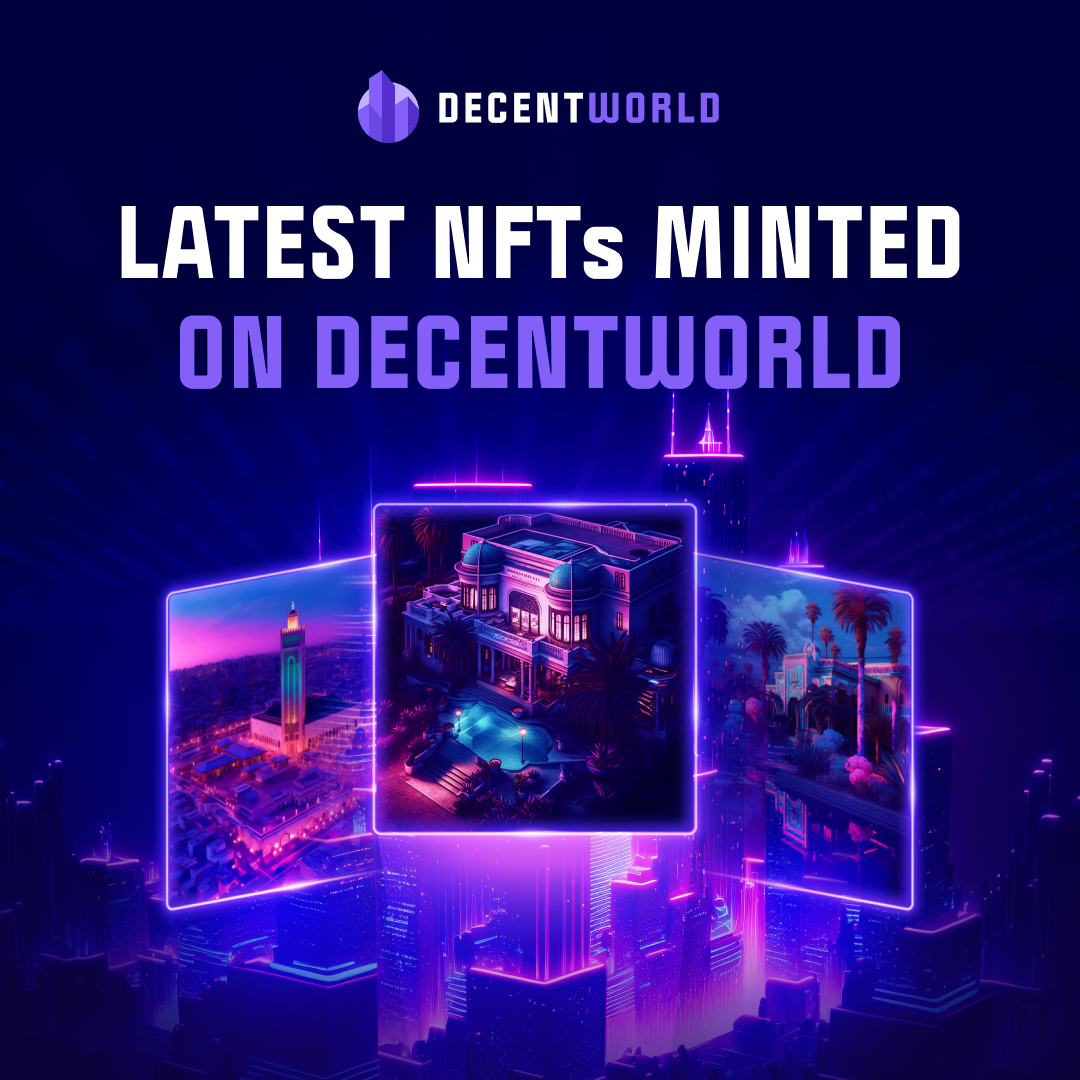 DecentWorldCom's tweet photo. #DecentWorld is booming 😎📈
Get your own Street and Building NFTs now👇
https://t.co/7s2ztPLAj5
#NFTProject #NFTRealEstate #cryptomarket #NFTNews #TrendingNFT #TrendingNow https://t.co/oNC8CMWCIj