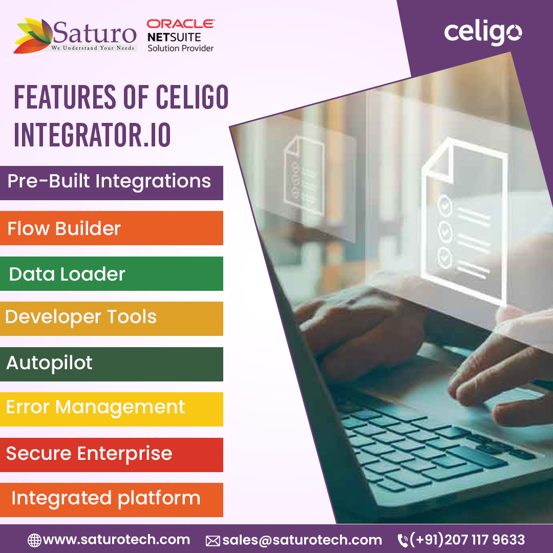 saturotech's tweet image. Experience seamless integration with Celigo integrator.io and boost your productivity.

Contact us-
saturotech.com
(+91)2071179633

@saturotech  
@celigoinc 

#Celigo #integratorio #integrationmadeeasy #connectyourapps #automationmadeeasy #cloudintegration