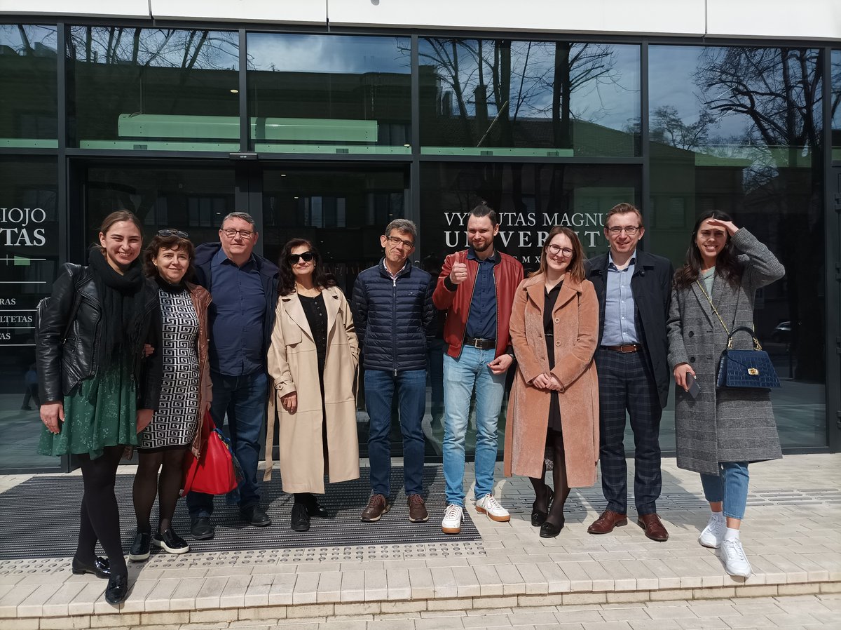 Entrepreneur_eu's tweet photo. The 3rd f2f meeting of the Entrepreneur project took place last week in Lithuania! Vytautas Magnus University, hosted the consortium of the project on their premises on April 12 and 13, 2023 aiming to kick off the 2nd phase of the project!
#entrepreneurproject #entrepreneur https://t.co/txwKCfLNiO