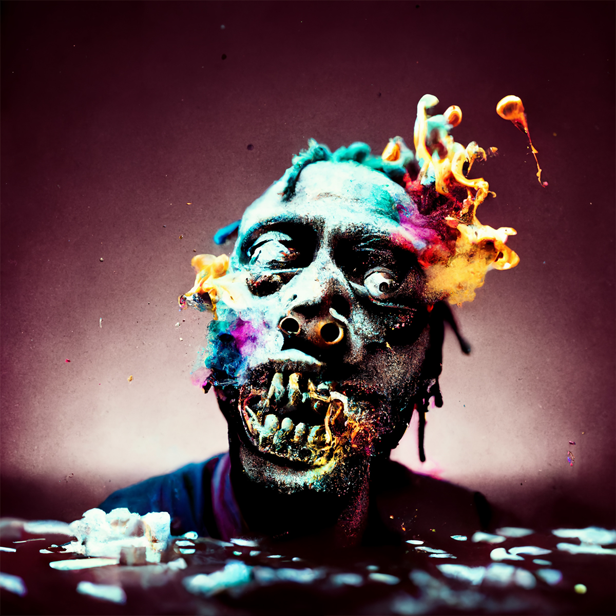 Smeni_Ton's tweet photo. The name of the art is "The Lord of the Precious". https://t.co/oTfDeo0l6Z #oldirtybastard #odb #wutangclan #wutangforever #aiart #rapmonster #creativity #walldecal #midjourneyArt https://t.co/6A973G7e8i