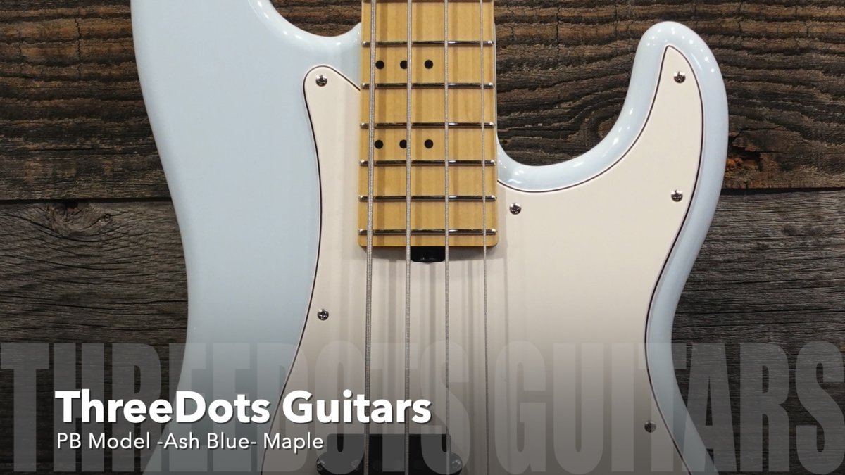 GRACIAS_NAGOYA's tweet photo. 【 GRACIASのSound Sample 】

昨年から取り扱いを始めている
"ThreeDots Guitars"

メイプル指板のPBのサウンドサンプルが出来ましたので
是非、ご覧くださいませ。

Thanks @B_bar_tetra 

ThreeDots Guitars / PB Model / Maple
https://t.co/0oEMEVju2O https://t.co/VCFY1JHyyR