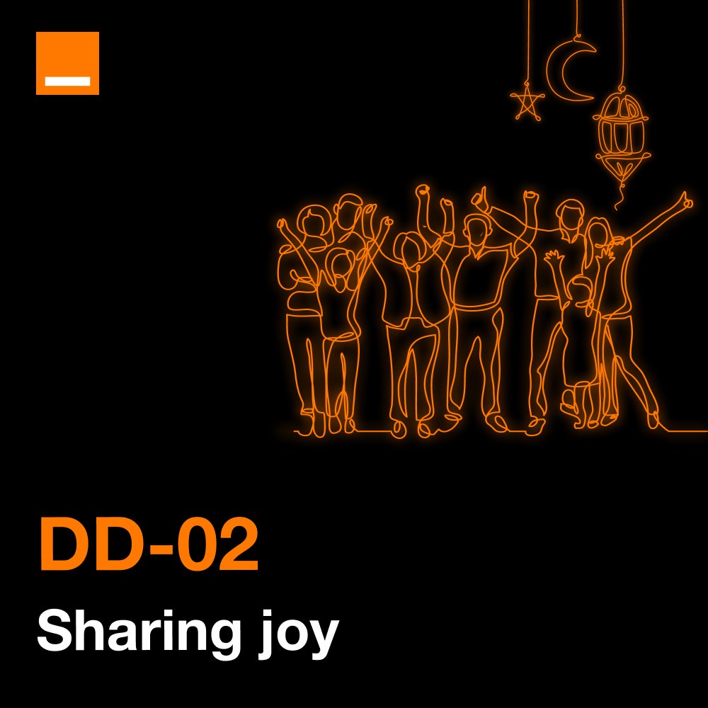Orange_Cameroun's tweet photo. JJ-02 avant la clôture du mois de Ramadan.
Avec vous, nous partageons la joie🤩🤸
---
DD-02 until the end of the month of Ramadan
We are sharing joy with you🤩 🤸
#Ramadan2023
#MaxdePartage
#MaxSharing https://t.co/M4yhDJdjzn