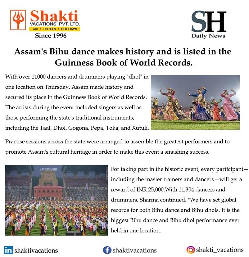 #dailynews #dailytravelupdate #bihu #assam #bihudance #assamtourism #assamtradition #assamculture #indiancultures #incredibleindia #traveladdict #traveldestination