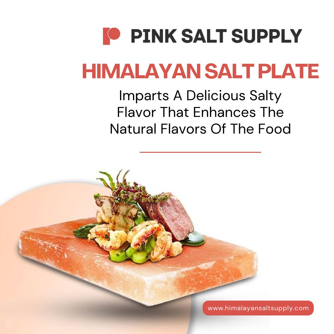 PinksaltSupply's tweet photo. Spice up your cooking with our Himalayan pink salt plates! 🔥🍴 
Our plates add a delicious salty flavor to your dishes. 🌟 Order now and add a touch of pink to your kitchen! 💖 

#HimalayanPinkSalt #CookingPlates #NaturalBeauty #SaltMining #salt #pinksalt #himalayas https://t.co/eGTT2QTZSi