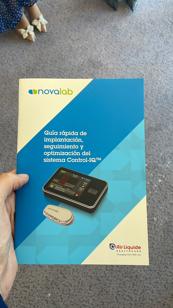 TechnoDiabetes's tweet image. Do you have the new #ControlIQ guide? If not, they are available (free) at @novolab_info stand #SED2023 @SEDiabetes @diegofe21784801 @ANACHICO1