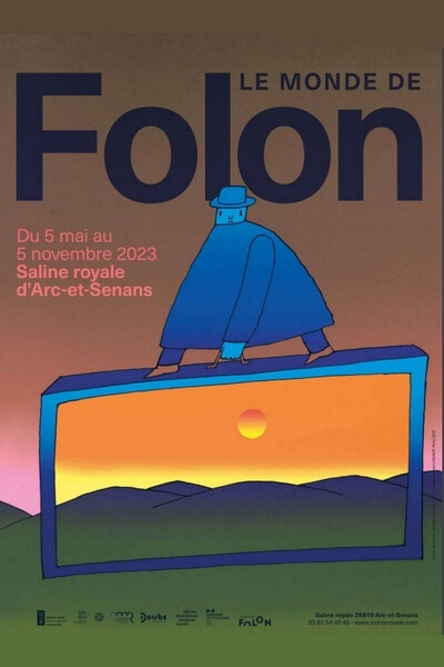 wb_france's tweet photo. #Culture #Patrimoine 🇧🇪🇫🇷 | La plus grande exposition de l'artiste #wallon🇧🇪 Folon🧑‍🎨🎨  jamais montée à l’étranger se tient du 5 mai au 5 novembre 2023 à la Saline royale d’Arc-et-Senans🇫🇷. 
L'occasion aussi de découvrir ce Patrimoine mondial Unesco🇺🇳  

▶️https://t.co/k78LBSt1Zn https://t.co/shsdes8cdN