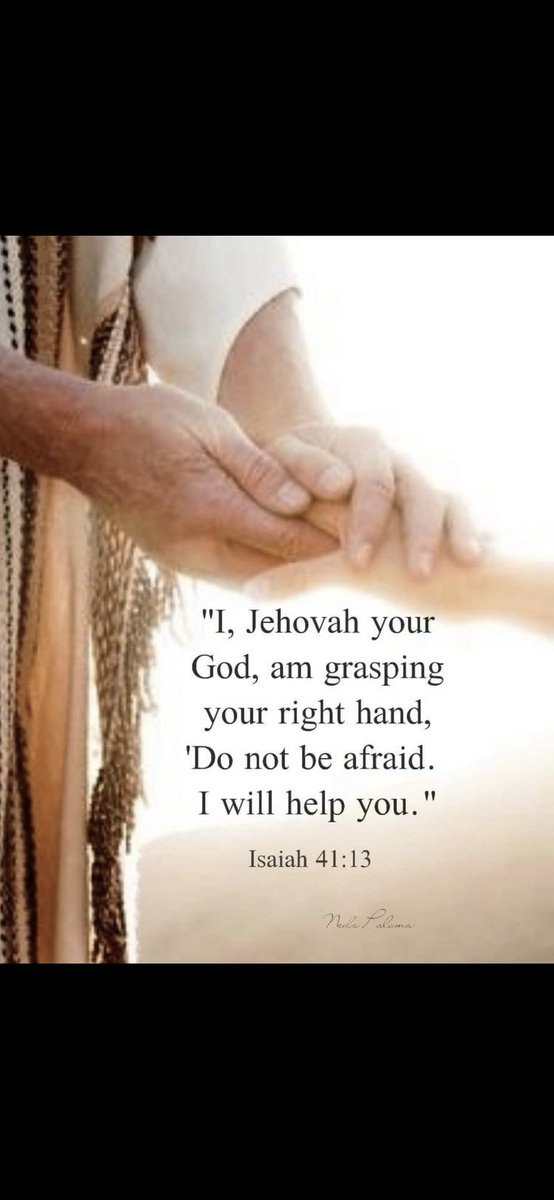 MartiReyna2's tweet photo. Isaiah 41:13
 
“For I the LORD thy God will hold thy right hand, saying unto thee, Fear not; I will help thee.”
King James Version (KJV) https://t.co/t0FBTaOrTc