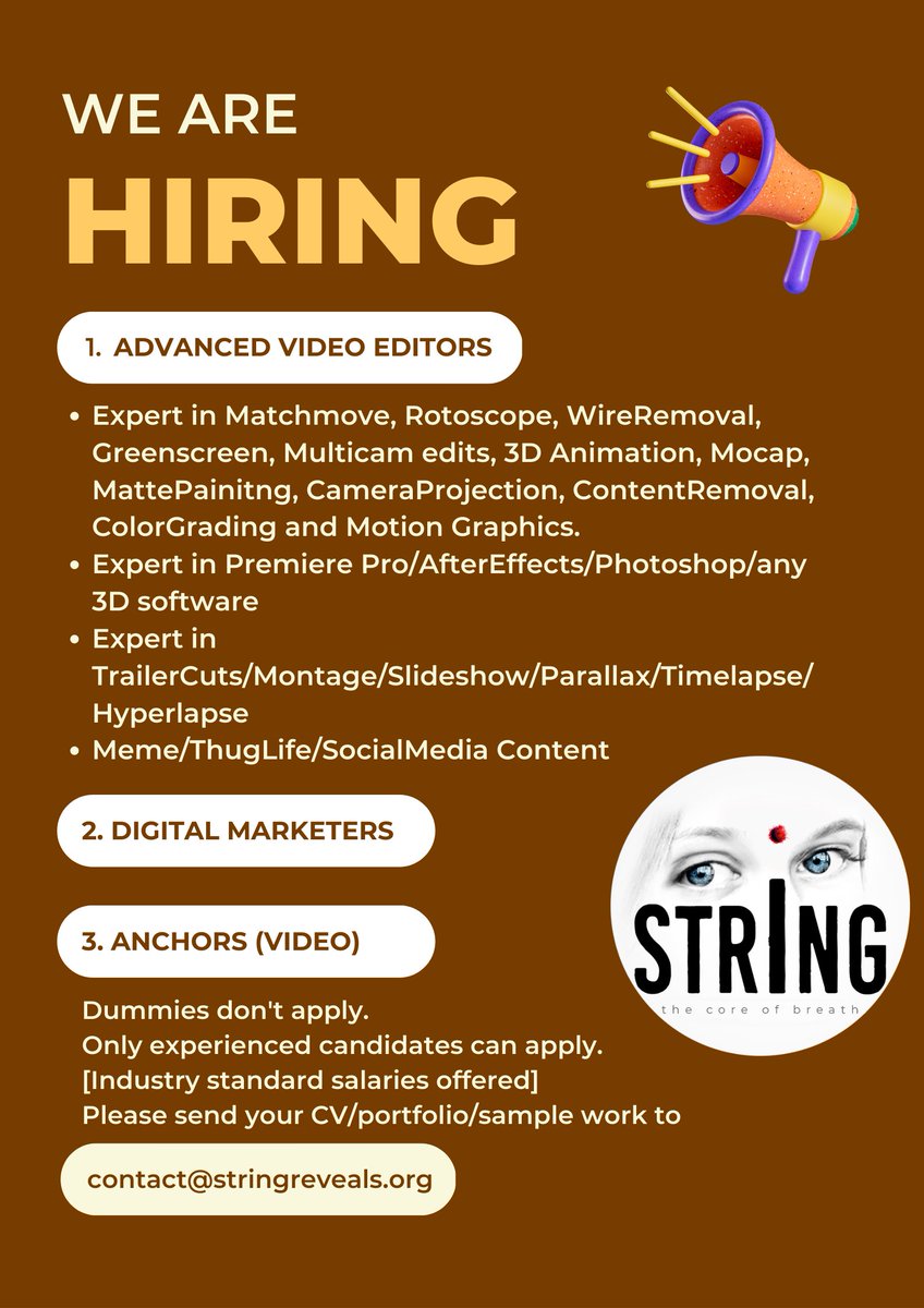 StringReveals's tweet image. Interested people please write to us at contact@stringreveals.org