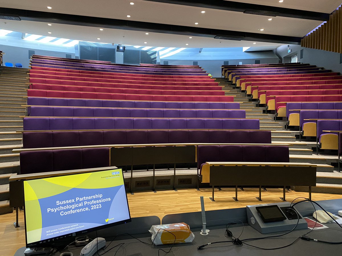 PPT_SPFT's tweet photo. #ppconf getting ready for our psychological professions conference today. Looking for to seeing colleagues in person 🙂@SPFT_NHS https://t.co/5q6cMP6wqv