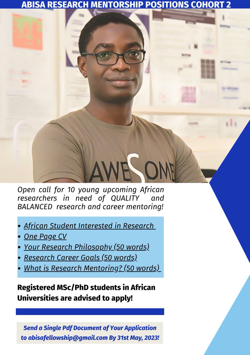 ABISA Research Support Initiatives tweet media