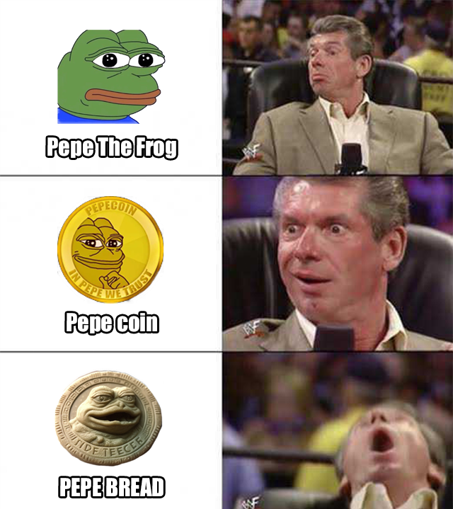 Breadlyverse's tweet photo. $Pepe Bread

#Eth #NFT #NFTsCommunity #Breadly #Breadlyverse $Pepe #altcoins https://t.co/pbIQQG40ce