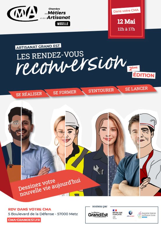 MLNM_th's tweet photo. CMA 57 - Affiche RDV de la reconversion 2023... https://t.co/hSA0aEuzTu