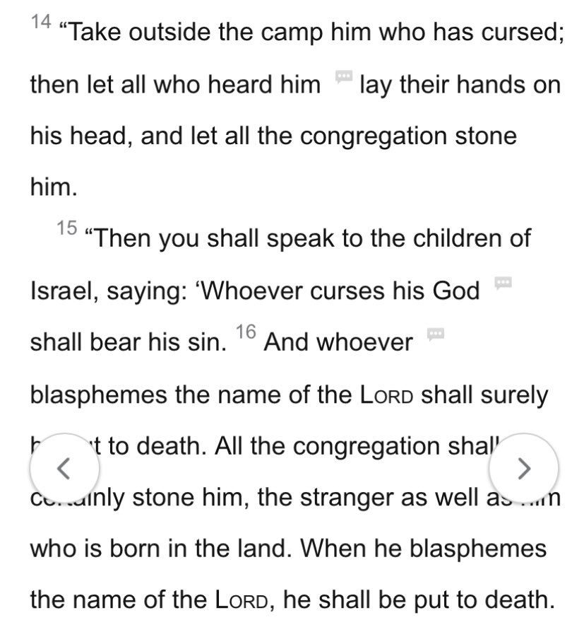 So we just gonna pretend God didn’t say this when someone used his name in a way he didn’t like?