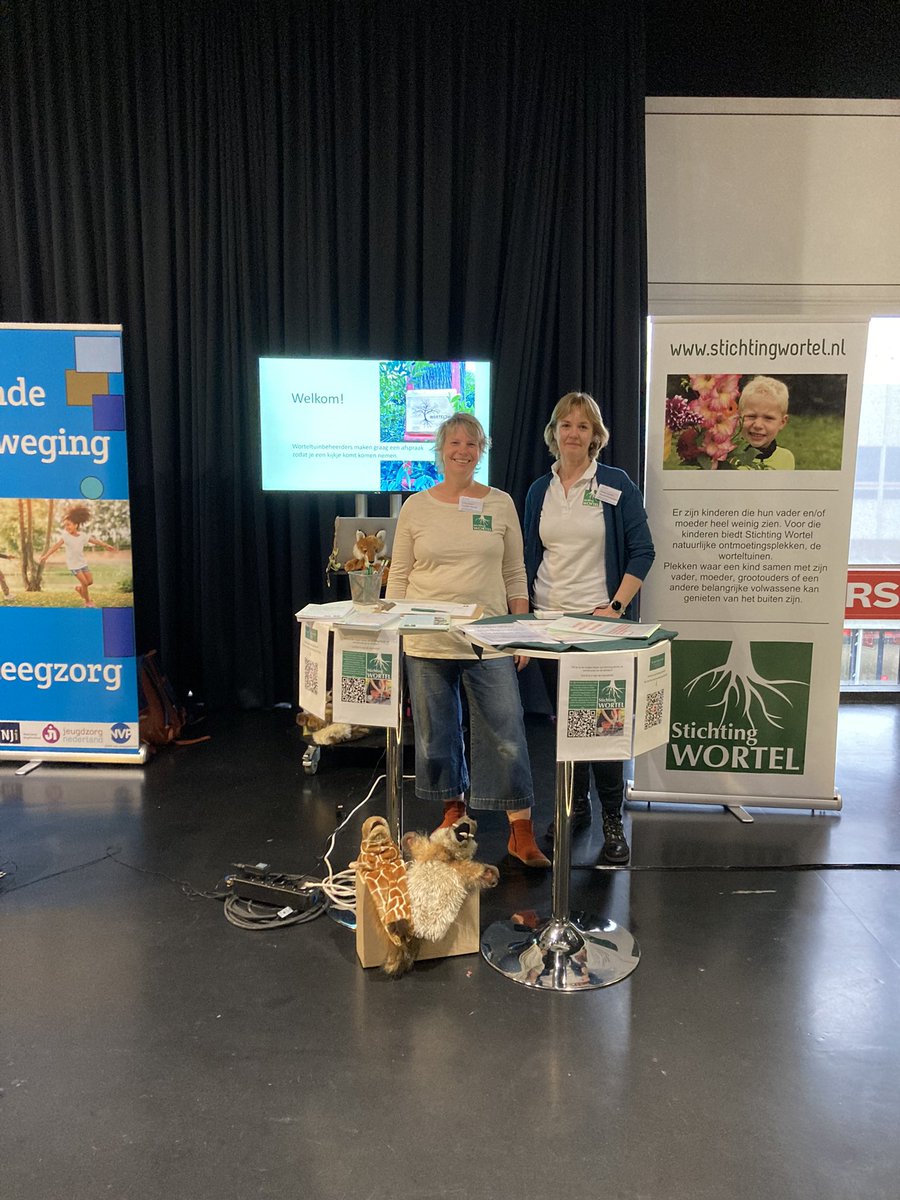 Stichting wortel! Natuurlijk ontmoeten. Bij het congres pleegzorg en gezinshuiszorg.